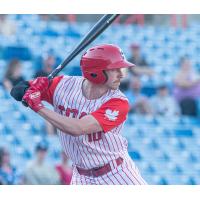 Ottawa Titans' Clay Fisher at bat