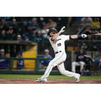 Tacoma Rainiers' Mason McCoy in action