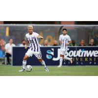 Louisville City FC's Niall McCabe in action