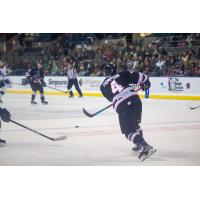 Defenseman Tristan Thompson with the Rapid City Rush