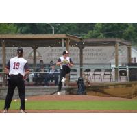 Wisconsin Rapids Rafters' Cooper Robinson on the mound