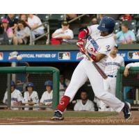 Francisco Del Valle of the New York Boulders at bat