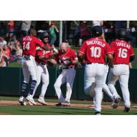 Tacoma Rainiers' Drew Ellis in action