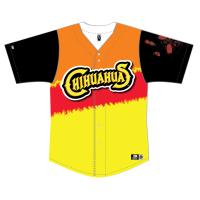 El Paso Chihuahuas Cheetos Flamin' Hot jerseys