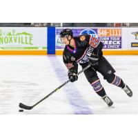 Defenseman Stepan Timofeyev with the Knoxville Ice Bears