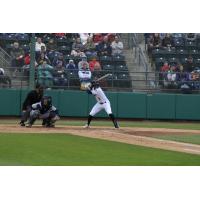 Tri-City Dust Devils' Kyren Paris at bat