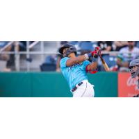 Robert Perez, Jr. of the Everett AquaSox