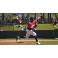 Roenis Elias of the Tacoma Rainiers in action