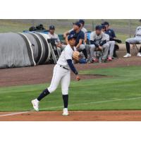 Tri-City Dust Devils third baseman Christian Sepulveda