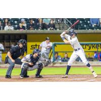 Charleston RiverDogs' Carson Williams at bat