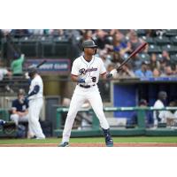 Tacoma Rainiers Kyle Lewis at bat