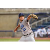 Pensacola Blue Wahoos' A.J. Ladwig in action