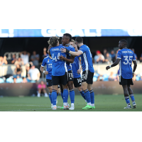 San Jose Earthquakes celebrate Jeremy Ebobisse's game-winning goal