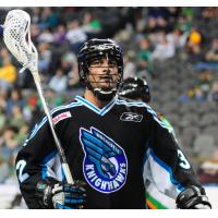 Ken Millin with the Rochester Knighthawks