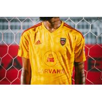 Phoenix Rising FC gold jerseys