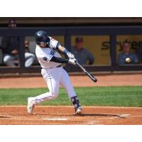 Lake County Captains at bat