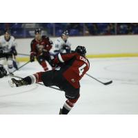 Vancouver Giants' Tom Cadieux in action