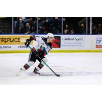 Kelowna Rockets defenceman Noah Dorey