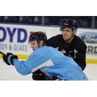 Kelowna Rockets in training