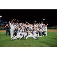 Durham Bulls celebrate the Triple A National Championship