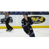 Victoria Royals' Brayden Schuurman on the ice