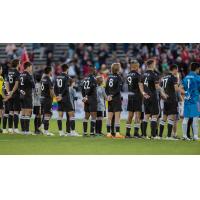 Richmond Kickers on the field