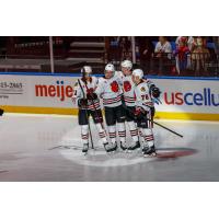 Rockford IceHogs celebrate win