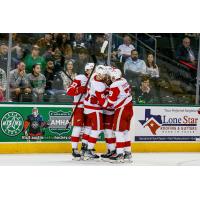 Grand Rapids Griffins celebrate win