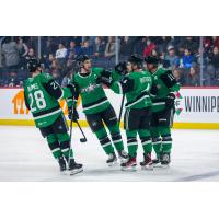 Texas Stars celebrate win