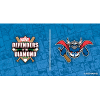 Tulsa Drillers Marvel's Defenders of the Diamond logo