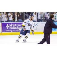 Dan Buccella with the Pensacola Ice Flyers