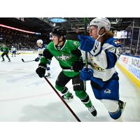 Texas Stars battle the Colorado Eagles