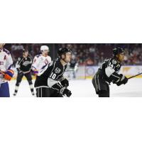 Ontario Reign's Tyler Madden and Akil Thomas on game day