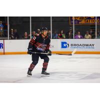 Knoxville Ice Bears' Nick Pryce on the ice