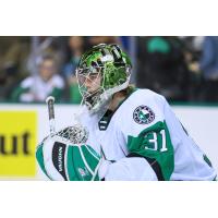 Texas Stars goaltender Adam Scheel