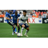 Midfielder Michael Baldisimo with Vancouver Whitecaps FC