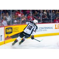 Vancouver Giants' Zack Ostapchuk in action