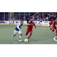 St. Louis Ambush in action against the Kansas City Comets