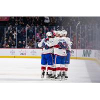 Laval Rocket celebrate win