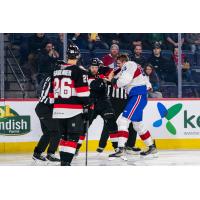 Belleville Senators clash with Lava Rocket on game day