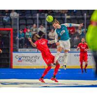 St. Louis Ambush in action against the Kansas City Comets