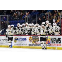 Wheeling Nailers Celebrate Win