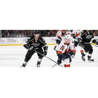 Ontario Reign's Austin Wagner Battles Coachella Valley Firebirds' Jesper Froden