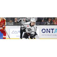 Ontario Reign's Alex Turcotte In Action