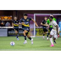 Pittsburgh Riverhounds SC forward Bertin Jacquesson