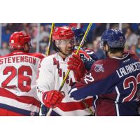 Allen Americans Tussle with the Tulsa Oilers