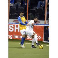 Lucas Roque of the Baltimore Blast vs. the Missouri Comets