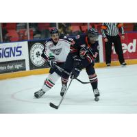 Tri-City Americans Tussle with the Kamloops Blazers