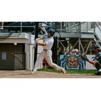 Nick Mitchell of the Fond Du Lac Dock Spiders in action